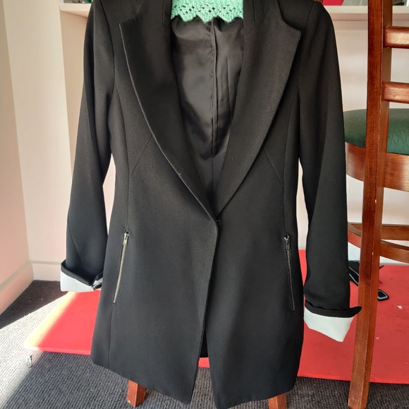 BLACK LABEL|| BLACK BLAZER - Picture 2 of 11